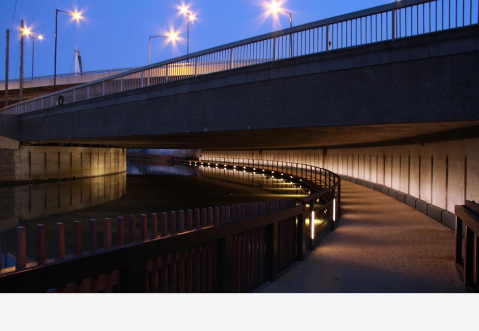 A11 Bow Riverside is a public installation art by Multimedia artist Esther Rolinson