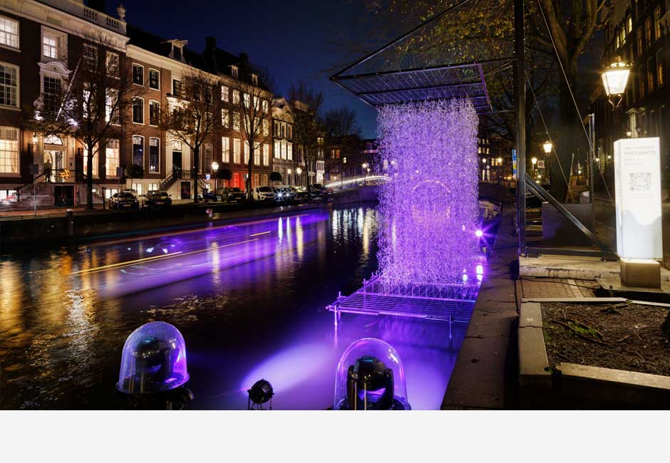 Ten Thousand Thoughts mixed media Installation Art by Esther Rolinson