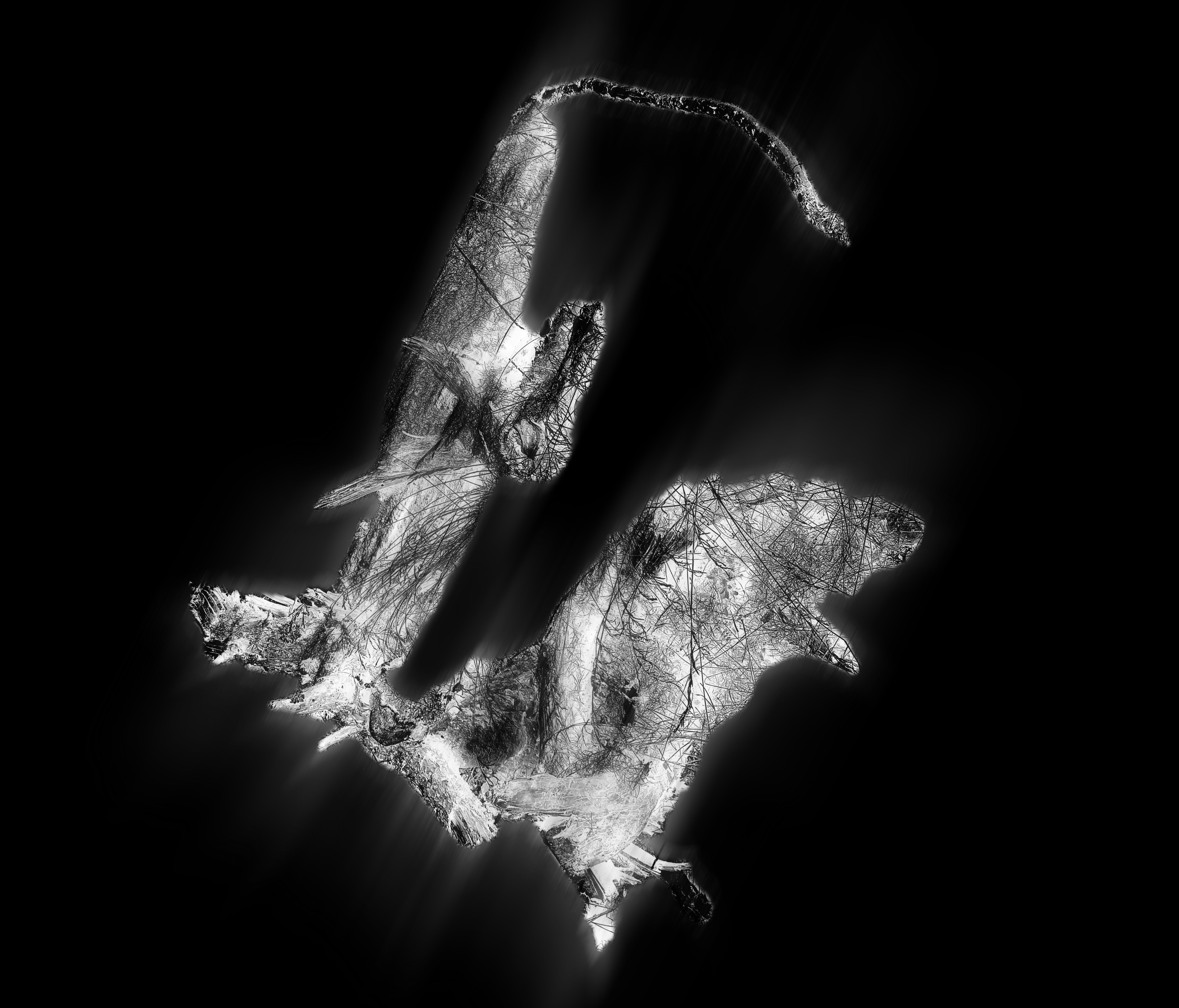 Unified Fields - Drawings - Giants Series - Giants 12